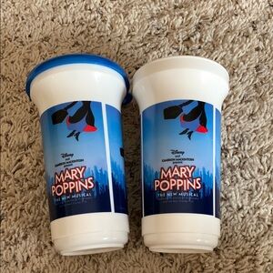 Mary Poppins Musical Souvenir Cups